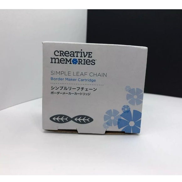 Creative Memories Border Maker Cartridge BMC - Simple Leaf Chain - Punch / Tool - Picture 6 of 6